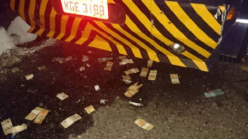 Bandidos assaltam carro forte na BR-116, próximo ao “Trevo do Ibó”