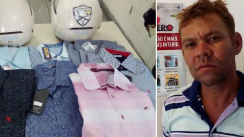 Homem é preso após furtar peças de roupas em loja de Paulo Afonso