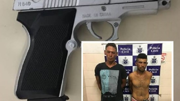 Dupla é presa após assaltar e roubar celulares de adolescentes em Paulo Afonso