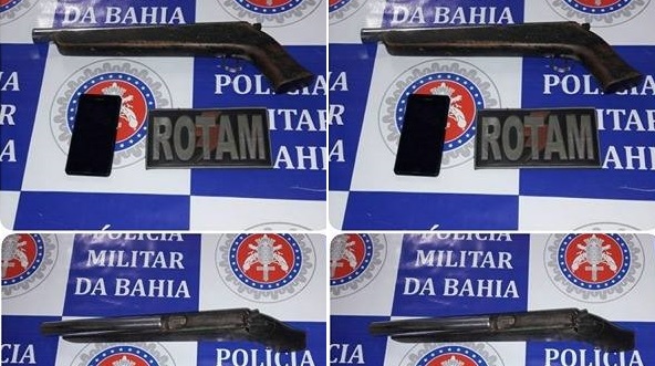 PM apreende arma e frustra assaltos que seriam realizados no Parque Belvedere