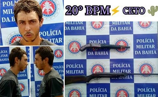 Suspeito de praticar furtos em Paulo Afonso é preso com armas de fogo