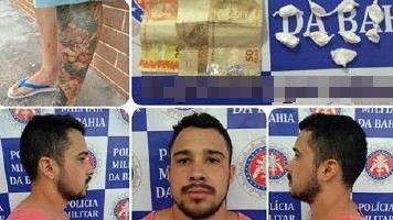 Polícia Militar prende acusado de vender cocaína em Paulo Afonso