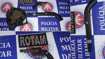 Adolescente de 17 anos é encontrado com armas e drogas em Paulo Afonso