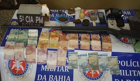Pauloafonsinos são presos por tráfico de drogas na zona rural de Gloria-BA