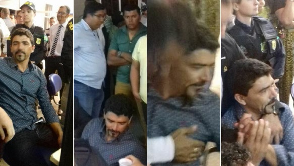 Vereador Bero apresenta-se à polícia e recebe a solidariedade dos colegas, familiares e políticos