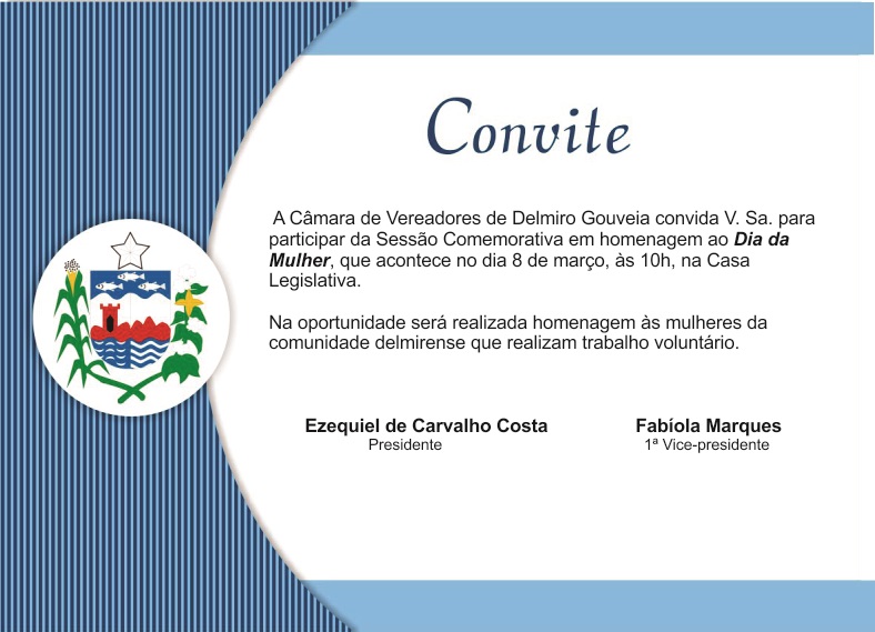 Câmara: Sessão comemorativa celebra Dia da Mulher em Delmiro Gouveia