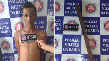 “Ferrugem” é preso após matar o próprio tio com pauladas na cabeça em Abaré-BA
