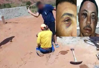 Cenas fortes: Irmãos acusados de torturarem funcionário recebem o “troco” na cadeia