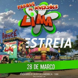 Paulo Afonso recebe mais uma vez o fantástico Parque de Diversões Lima