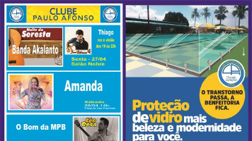 Banda Akalanto, Thiago, Amanda e Léo Rosa são atrações do fim de semana no CPA