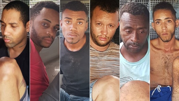 Polícia prende seis suspeitos de participar de explosão a bancos de Jeremoabo (Fotos)