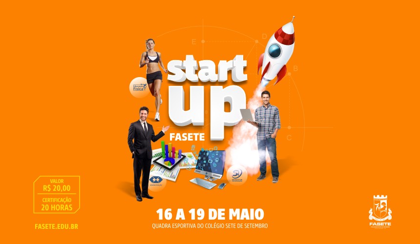 Inscrições abertas: II Start Up acontecerá de 16 a 19 de maio