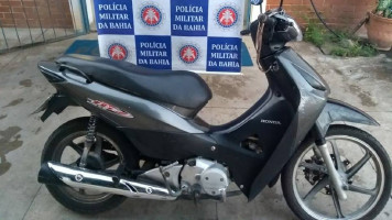 Paulo Afonso: PM prende suspeito e recupera motocicleta roubada no BTN