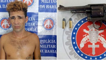 PM apreende arma e drogas com suspeito de tráfico em Paulo Afonso
