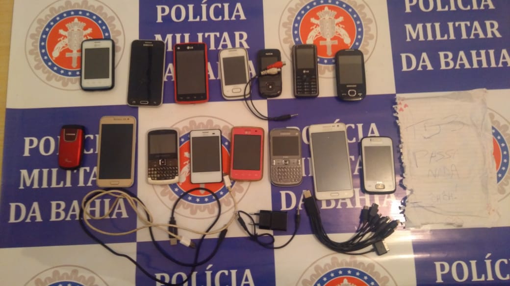 PM impede entrada de 15 celulares no presídio de Paulo Afonso