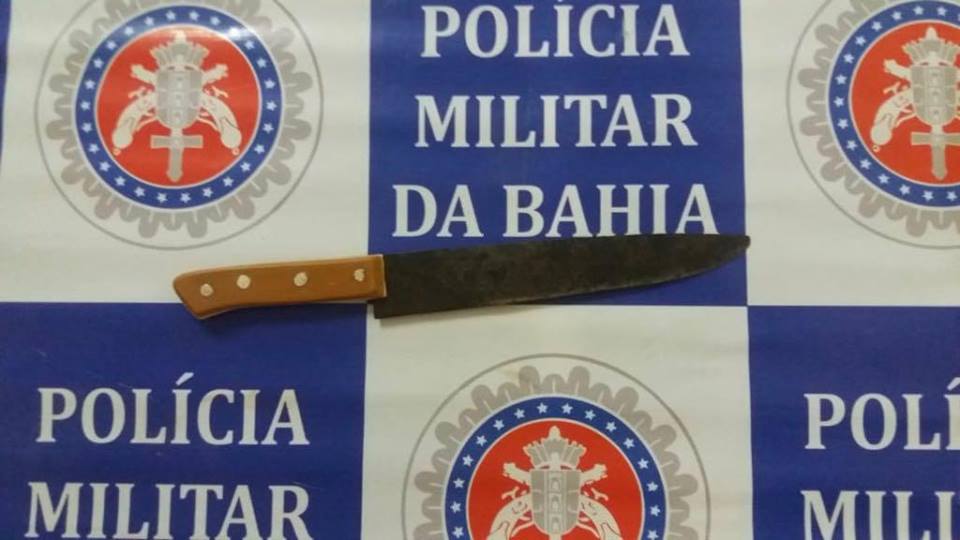 Jovem armado com faca é preso próximo ao local da festa junina em Paulo Afonso