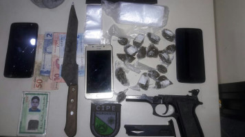 Traficante de 17 anos é surpreendido em Ribeira do Pombal