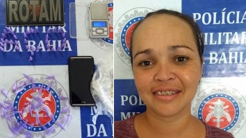 Mulher de 30 anos é presa acusada de comercializar drogas em Paulo Afonso