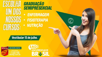 Cursos de graduação semipresencial na Efotej em Fisioterapia, Enfermagem e Nutrição