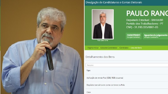 Declaração de bens de Rangel foi lançada com “um grave erro” no site do TSE, esclarece assessoria