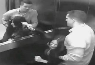 Vídeo mostra marido agredindo advogada que caiu de prédio (Imagens Fortes)