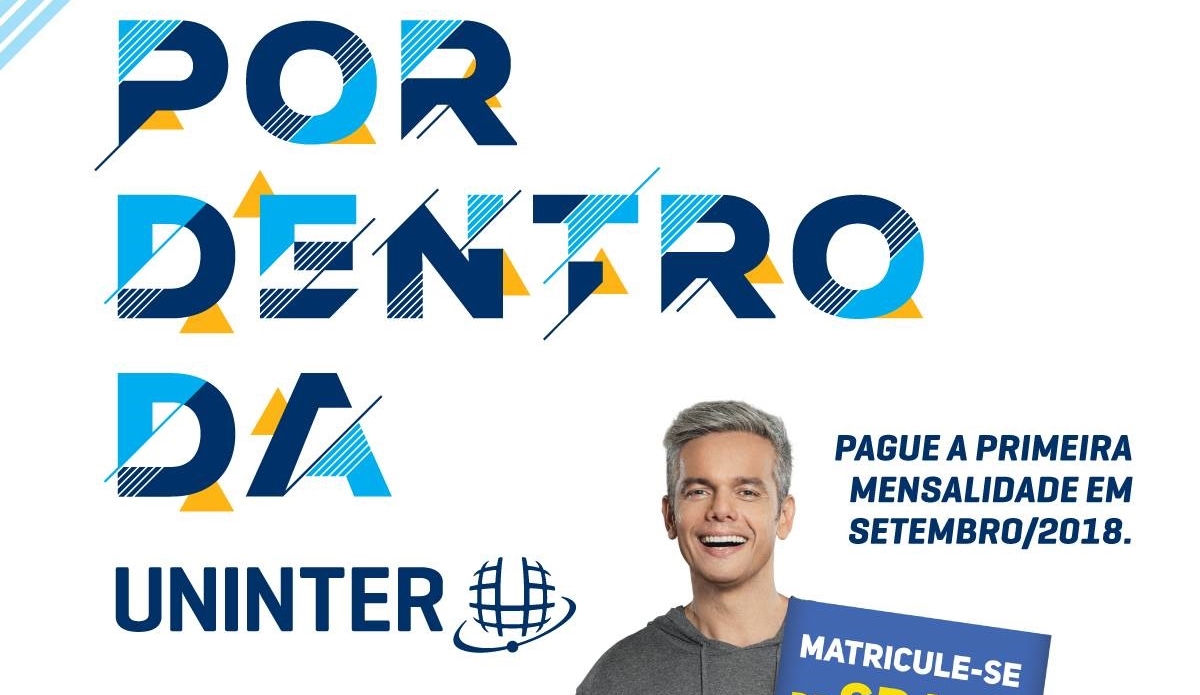 Polo da UNINTER em Paulo Afonso/BA inscreve até sábado (11) para diversos cursos de Graduação