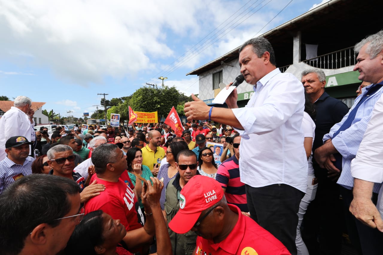 “Quero ver a Bahia dar a maior votação a Lula”, diz Rui