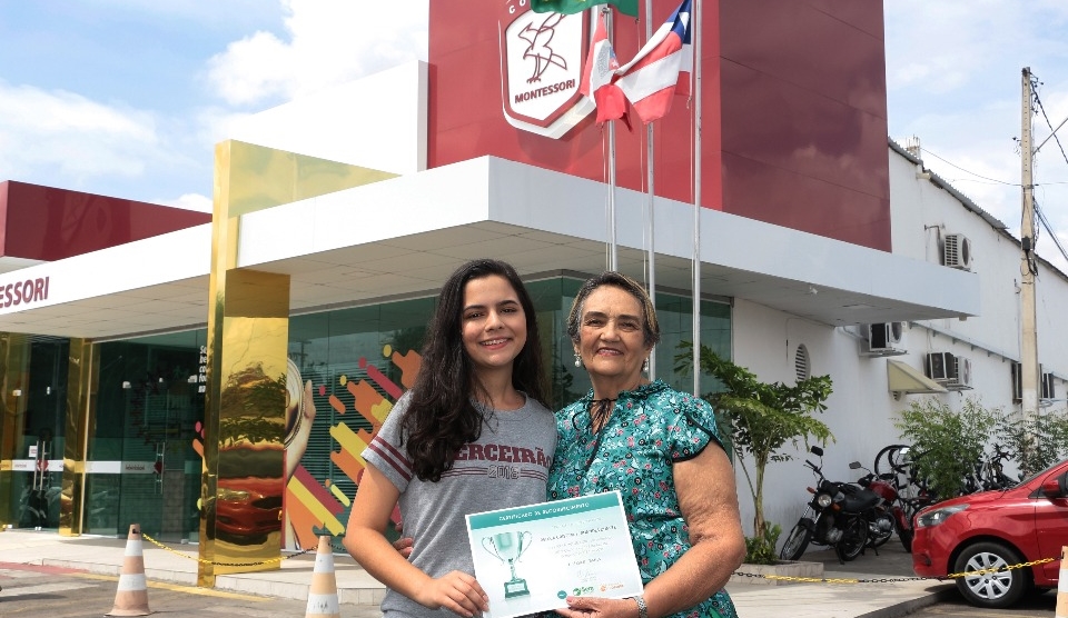 Estudante do Colégio Montessori representará a Bahia em Olimpíada do conhecimento