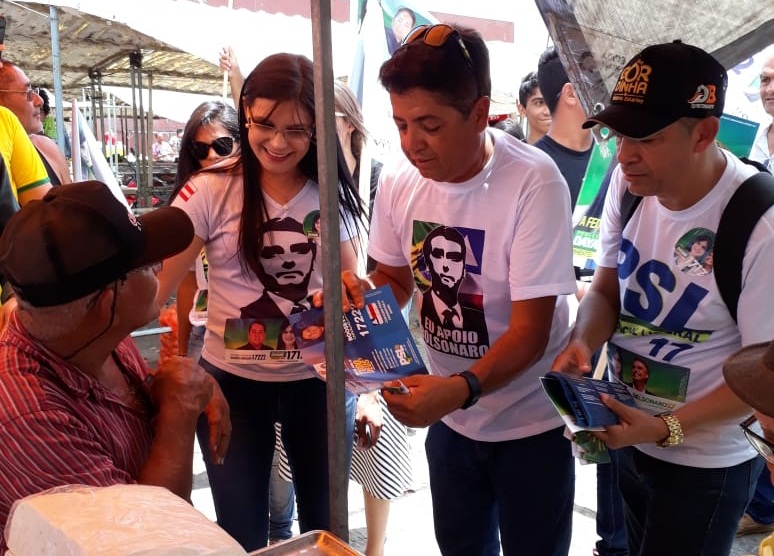 Carreata de Bolsonaro e corpo a corpo marcam agenda de Roosevelt em Paulo Afonso (Fotos e Vídeo)