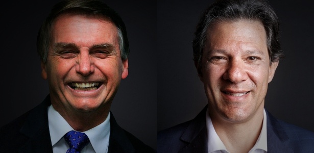 CNT/MDA: Bolsonaro (28,2%) e Haddad (25,2%) aparecem empatados tecnicamente no 1º turno