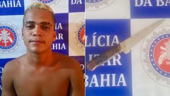 Jovem é preso após esfaquear homem na Ceasa do BTN, em Paulo Afonso-BA