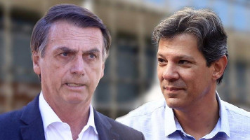 Datafolha, votos válidos: Bolsonaro, 40%; Haddad, 25%; Ciro, 15%; Alckmin, 8%