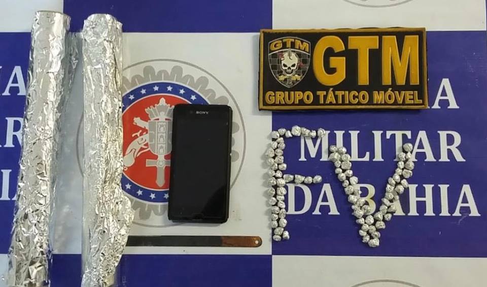 Homem é preso em flagrante com substâncias entorpecente na Perimetral II