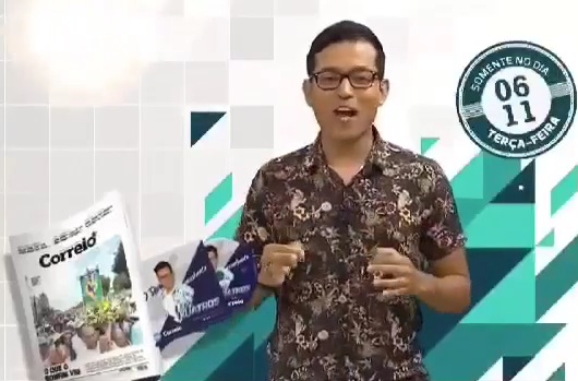 Tá sabendo? Dia 06 de novembro tem CD autoral da Loz Kuatros no jornal Correio da Bahia (Assista Chamada)