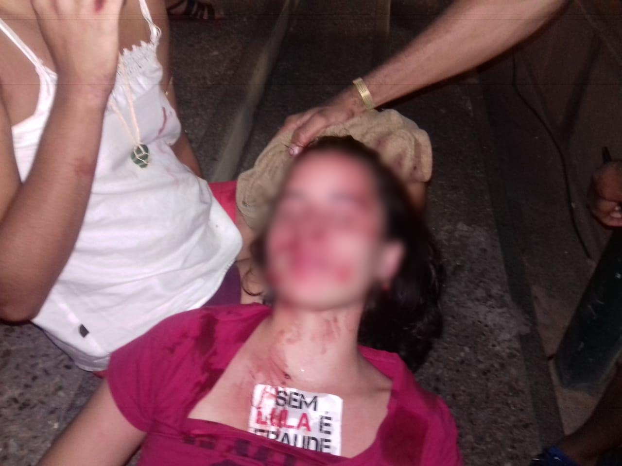 Jovem é agredida pela PM durante discussão entre eleitores de Haddad e Bolsonaro na BA