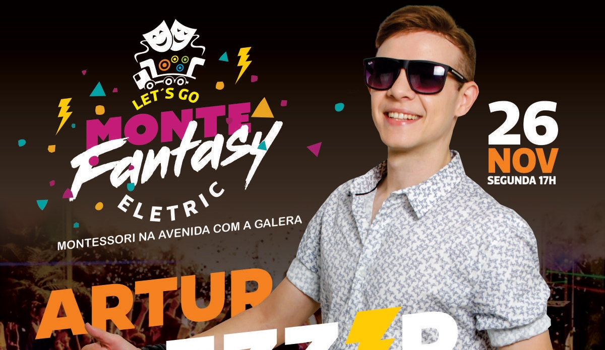 Monte Fantasy Eletric terá trio na avenida para encerrar o ano letivo