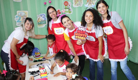 Montekids trabalhou a integração entre disciplinas na Educação Infantil