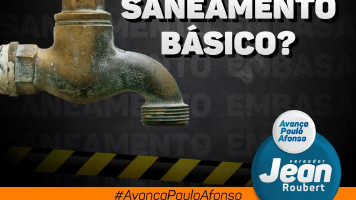 Vereador Jean Roubert faz solicitações referentes ao saneamento básico municipal