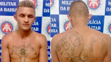 PM prende filho acusado de espancar a própria mãe e resistir à prisão no povoado Juá