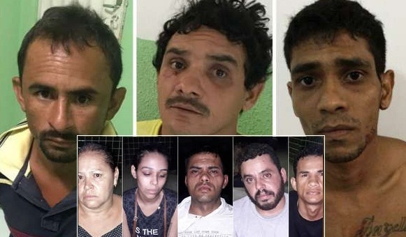 Sobe para oito o número de presos por ataques a bancos no Ceará; um de Paulo Afonso