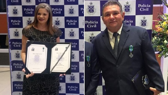 Delegada e investigador de Paulo Afonso são homenageados pela PC-BA