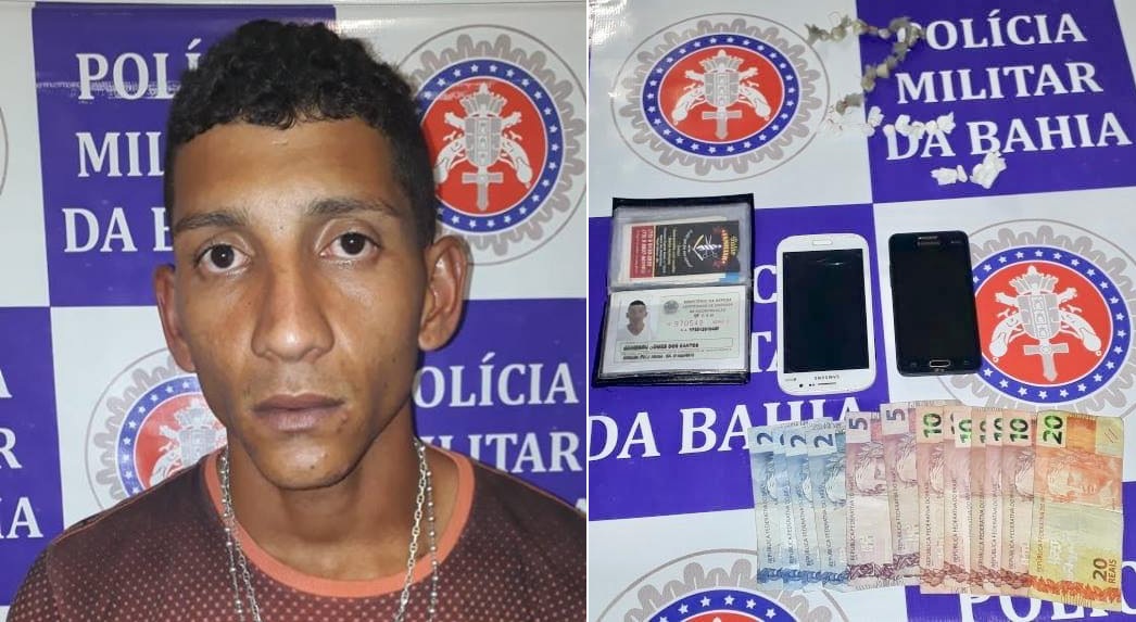 Casal é detido suspeito de comercializar drogas em hamburgueria de Paulo Afonso