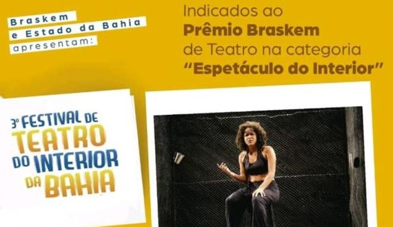 Companhia Roda da Baraúna é indicada para o maior prêmio de teatro da Bahia
