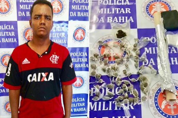 Homem é preso com maconha em conjunto habitacional de Paulo Afonso