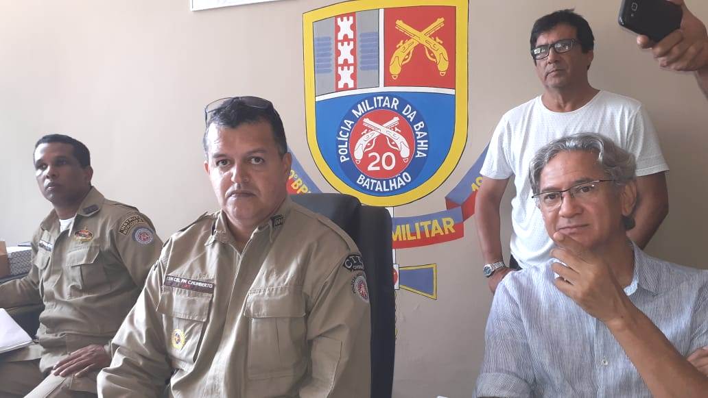 Paulo Afonso: reunião com comandante da PM aborda metas para a segurança durante o Carnaval 2019