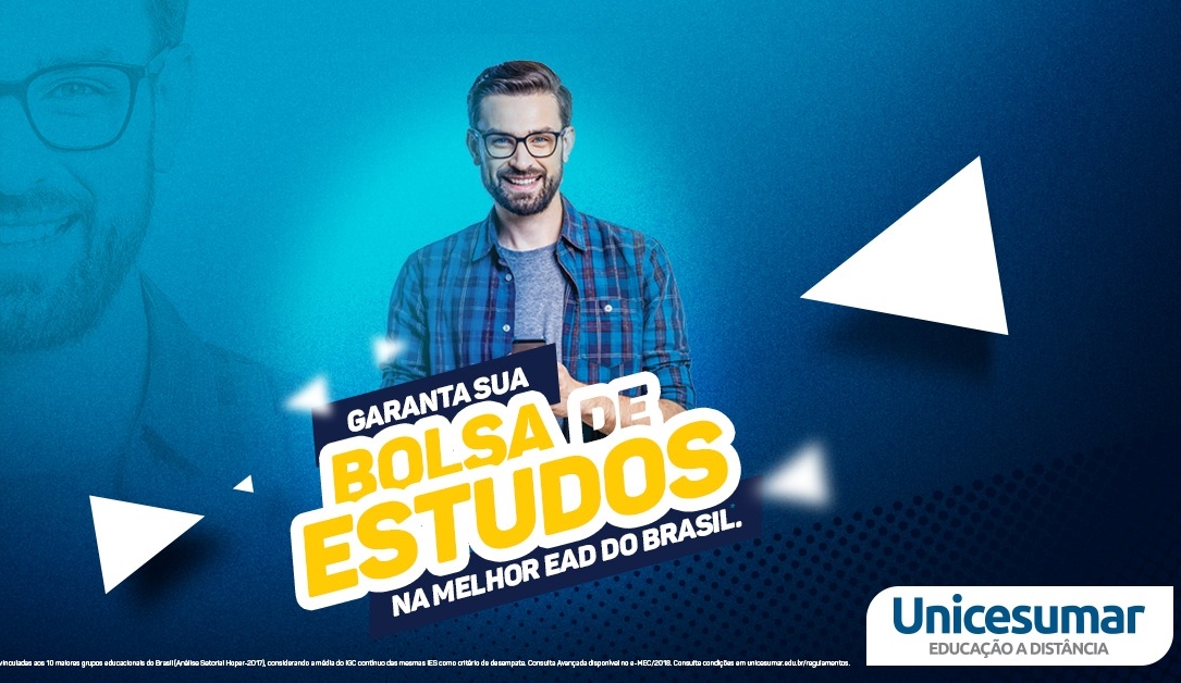 Paulo Afonso: Chegou o vestibular nacional da EAD UNICESUMAR!