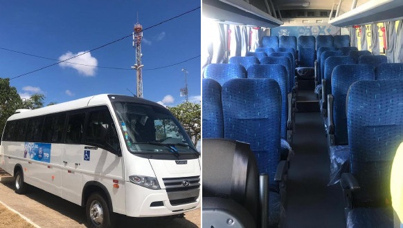 Prefeitura de Glória (BA) adquire micro-ônibus para pacientes que fazem Tratamento Fora do Domicílio