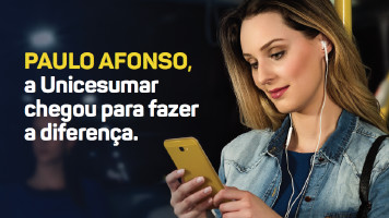 Paulo Afonso: Unicesumar, a melhor Educação a Distância do Brasil segundo o MEC chegou!