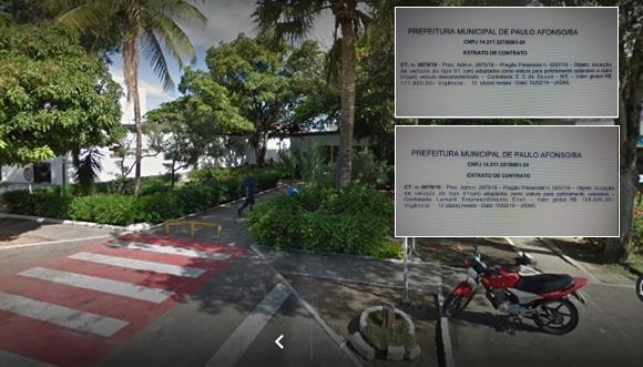 Paulo Afonso: locação de três veículos por R$ 280 mil gera críticas na web; prefeitura responde