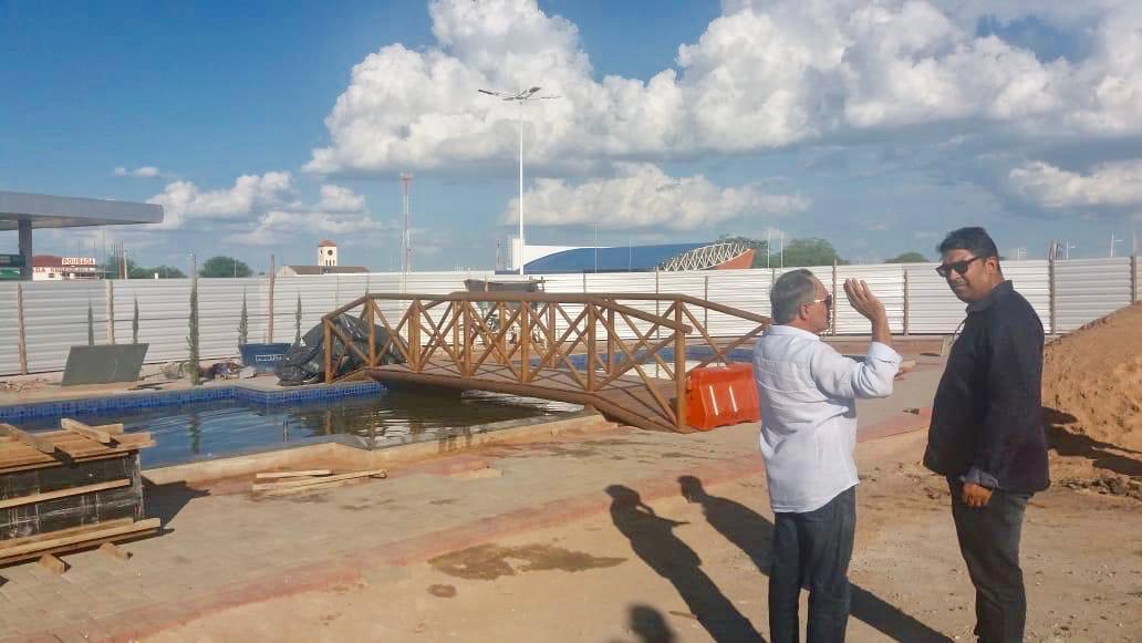 Vereador Jean Roubert visita obras do Complexo BTN (Fotos)